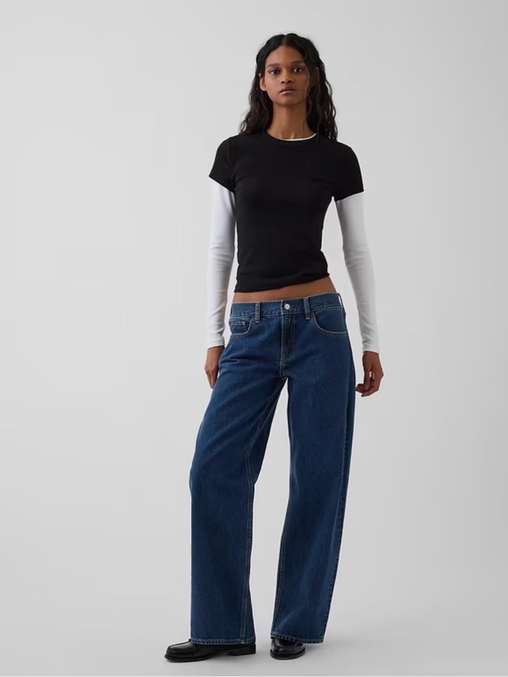 The Hailey Low Rise Loose Jean